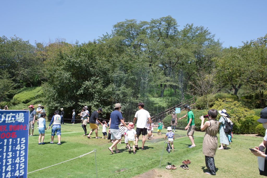 広島市植物公園　水遊び広場